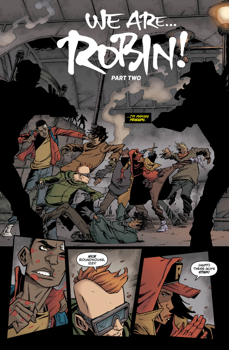 Illustration for article titled Exclusive DC preview: A gang of teen heroes assembles in We Are Robin #2